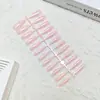 Tiras de Gatinho com Glitter Unhas Prontas Venda Direta da Fábrica Tiras de Unha Usáveis Personalizadas Múltiplos Tipos Múltiplos Estilos Adesivos de Unha