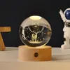 Lámpara de noche personalizada de bola de cristal luminosa, un regalo conmemorativo creativo y práctico para niños y niñas en su cumpleaños, o como decoración para el Día del Maestro.