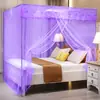 Mosquitero para Habitación de Casa, Estilo Palacio Tradicional de Pie para Verano, Marco, Puerta Única Cifrada Fija, Nuevo Modelo 2023, Cifrado
