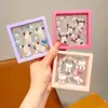 Conjunto de Pulseiras Kuromi Infantil Brincos de Desenho Animado Clipe de Orelha Adesivos Ornamentos de Princesa para Meninas Joias Exquisitas Presentes