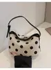 Bolsa de Lunares tipo Dumpling para Mujer, Nuevo Diseño de Nicho Verano 2026, Bolso de Hombro Cruzado Único, Bolso de Mano Versátil para el Trabajo