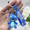 Colgante de Stitch de Dibujos Animados Llavero Divertido de Lilo y Stitch Colgante Muñeco de Plástico Suave Caja Ciega