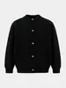 Suéter Chaqueta Cardigan Estilo Americano Corte Limpio Unisex Estilo Pareja Otoño/Invierno Ropa de Punto Casual de Gama Alta