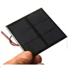 Panel solar de 0.7W 1.5V con línea Placa de goma solar de gota DIY puede cargar batería de 1.2V 70*70MM