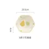 Cerâmica Shunxiang [Tanghulu] Tigela de Arroz Doméstica Estilo Creme Louça Bonita Pratos Tigelas de Sopa Conjunto de Tigela e Prato