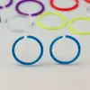 Nuevo clip para oreja de resina anti-bloqueo estilo coreano, aro de plástico para oreja sin agujero, clip para oreja transparente invisible no alérgico