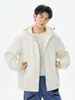 Chaqueta de Algodón para Hombre Otoño Pareja Funcional Impermeable Cortavientos con Capucha Primavera/Otoño para Mujer Montañismo Esquí Estilo Nuevo