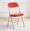 Silla Plegable, Silla con Respaldo para el Hogar, Silla de Oficina Sencilla, Silla para Capacitación/Dormitorio, Silla para Puesto de Comida, Taburete para Restaurante de Hot Pot