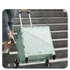 Carrito de Compras para Comestibles, Caja de Almacenamiento Plegable Portátil para Acampar, Carrito Multifuncional para Picnic al Aire Libre y Compras