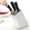 Fábrica Direct cozinha de plástico porta-facas multi-função rack de armazenamento de facas de drenagem de faca de cozinha rack de armazenamento atacado