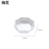 Mini Plato Cerámico Creativo Estilo Japonés para Salsa para Uso Doméstico, Adecuado para Salsa de Soja, Vinagre, Aderezo para Ensalada, Kétchup y Condimentos