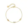 Juego de collar y pulsera de mariposa de plata de ley S925 con circonita de colores, temática de bosque estilo francés para mujer, lujo ligero, temperamento dulce, juego de joyería de alta gama