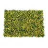 Pared de Plantas Verdes Simuladas, Pared de Plantas Coloridas, Eucalipto de Milán, Césped Artificial, Pared de Flores de Fondo de Plástico, Decoración para Fotografía, Protección Solar