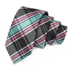 Bestseller transfronterizo, corbata estrecha para hombre de 6 cm, corbata de rayas casual, corbata para hombre hecha a medida, al por mayor en stock, muestra disponible en 7 días