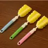 Escova Esponja para Mamadeira de Bebê Bico de Recém-Nascido Copo de Água Escova de Limpeza Acessórios Domésticos Kit Completo para Limpeza de Mamadeira de Bebê Ferramentas de Lavagem e Cuidado