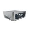 Gabinete de Host de Mini Computador Placa-mã Itx12*12 Host Micro Doméstico Gabinete de Controle Industrial Carcaça de Liga de Alumínio