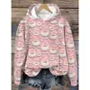 Sudadera con Capucha 3D para Mujer de Estación Independiente Otoño 2024 Sudadera con Capucha Estampado Digital Sudadera con Capucha Chaqueta de Venta Caliente