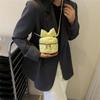 Estilo coreano Menina Moda Bolsa de Ombro Verão 2022 Nova Chegada Moda Axilas Balde Bolsa Bolsa Feminina Textura Bonito Crossbody Bolsa