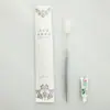 Suprimentos descartáveis para hotel B&B quarto de hóspedes hotel pelo macio folha escova de dentes kit de lavagem fábrica de escovas de dentes atacado