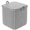 Caja de almacenamiento grande para edredones caja de almacenamiento para ropa artefacto para el hogar la vida la mudanza bolsa de almacenamiento de espiga con tapa