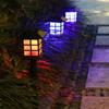 Luces Solares de Jardín Listas para Usar, Luces para Exterior, Pequeñas Linternas de Palacio, Luces de Ambiente Estilo Chino, Luces de Césped, Luces Insertadas en el Suelo, Luces de Jardín con Sensor