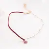 Colar gargantilha de planeta vasto corrente curta para clavícula gargantilha feminina personalidade moda gola dor no coração amor corrente de pescoço mulheres