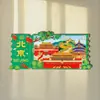 Imanes de Metal para Refrigerador con Estampilla de Ciudad en Stock, Imanes Decorativos Creativos para Atracciones Turísticas y Sitios Culturales
