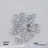 Arte de uñas circonita mini diamante corte rosa base chapada Super Flash cuadrado plano gota de agua ojo de caballo forma de corazón diamante accesorios para uñas