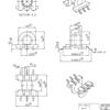 Bobina SMD Ep7 com 3+3 Pinos, Acompanha Núcleo Magnético Combinando para Venda, Bobina Bobinada SMD, Miniatura de Alta Frequência