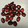 Huevo de Granate Natural de Mozambique 2*3-6*8 mm Piedra Suelta Facetada con Parte Posterior Puntiaguda, Adecuado para Accesorios Versátiles DIY