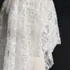 Vestido de Tela de Malla Hueca con Encaje de Chenilla Rústico Vestido de Boda Ropa Bordado Tela de Diseñador