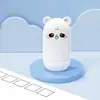 Sello lindo con forma de oso, adorable sello rodante con temática de mascotas, sello de confidencialidad para entrega urgente, dispositivo de codificación de privacidad, tapa anti-fugas, sello de aprendizaje 912