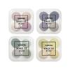 Tailandia VNVN Qiqu Jugo Belleza Maquillaje Huevo Set Caja Esponja Polvera Servicio Doble Uso Seco y Húmedo Se Expande en Agua Paquete de 4
