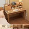 Mesa Integrada con Escritorio y Estantería para Uso Doméstico, Mesa de Estudio para Estudiantes, Escritorio de Escritura, Escritorio de Computadora para Dormitorio, Escritorio de Trabajo, Escritorio de Oficina