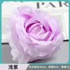 Cabezas de Rosas Artificiales, Tamaño Mediano, Núcleo Envuelto, Decoración de Pared, Accesorios para el Frente del Coche, Flores de Seda, Decoración DIY, Adornos para Ropa, Ramos de Flores Artificiales