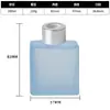 Botella de Aroma para Interiores de Casa de Material Blanco Fino Botella de Vidrio Botella Desodorante Higiénica Botella Decorativa para Coche Botella de Aroma para Dormitorio