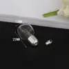 Atacado do Fabricante Aço Titânio Mini Frasco de Vidro Transparente Pingente Escultura de Arroz Frasco dos Desejos Pode Ser Aberto e Garrafa Vazia
