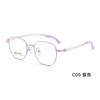 Gafas deportivas para estudiantes marco de aleación exclusivo almohadillas nasales de ajuste arriba y abajo pata de gancho de ajuste de 4 velocidades pata de plástico flexible acero alambre venta al por mayor