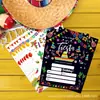 Zz0475 Cartão de Cumprimento Mexicano Cinco Jogo de Cartas Festa de Cartas Bebê Feriado Convite de Aniversário