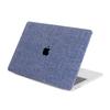 Adecuado para carcasa protectora de cuero PU para laptop Apple air15 carcasa pro macbook funda protectora patrón de tela carcasa para computadora