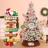 Novo Estilo Desenho de Neve Conjunto de Árvore de Natal Enfeites para Decoração de Árvore de Natal Interna e Externa em Casa