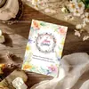 Tarjetas de Felicitación de Cumpleaños Infantiles de Dibujos Animados Creativos Transfronterizas Venta al por Mayor Souvenirs Festivos Tarjetas Pequeñas con Mensaje de Bendición Simple Escrito a Mano