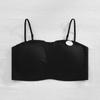 Verão Novo Suporte Macio Sem Costura Roupa Íntima Sutiã Feminino Seios Pequenos Push-Up Sem Bojo Vazio Roupa Íntima Seda Gelo Costas Lindas Envolvente Peito