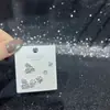 Pendientes de Tachuela de Moda Pendientes de Mariposa Nuevos Versátiles Súper Brillantes Circonita Aguja de Plata S925 Galvanizada Ecológica Ropa de Moda de Invierno
