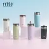 Tyeso Nueva Taza de Café Gran Capacidad Acero Inoxidable 304 Aislamiento Térmico Taza Fría Portátil para Exteriores Taza de Coche