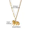 Colar de Elefante Colorido Esmaltado Transfronteiriço Estilo Ins Vintage Elegante Corrente de Clavícula Microincrustada com Zircônia Joia Fashion Tendência