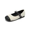 Sapatos Mary Jane de Ballet Augusden para Mulheres 2026 Novo Verão Retro Estilo Francês Sapatos de Salto Único Modernos e Elegantes Sapatos Pequenos de Couro