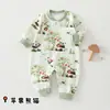 Mameluco para Bebé Infantil Recién Nacido Ropa para Bebé Algodón Puro Clase A Primavera y Otoño Pelele Ropa para Bebé Anxiang