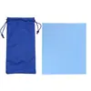 Bolsa de Pano Portátil para Óculos, Estojo Protetor para Óculos de Sol, Estojo para Óculos de Sol, Bolsa de Armazenamento para Óculos, Pano para Óculos, Pode Ser Embalado Individualmente