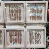 Caja de Exhibición Marco de Fotos Ojo de Gato Multidiamante Suministros para Uñas Artísticas al por Mayor Uñas Postizas DIY Ojo de Gato Francés Multidiamante Uñas Postizas